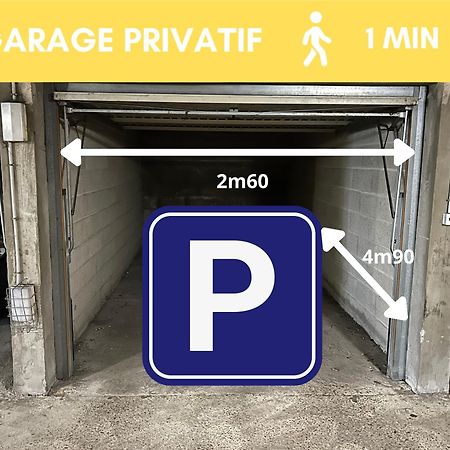 Le Sacre - Centre - Cour Privative - Parking Leilighet Reims Eksteriør bilde