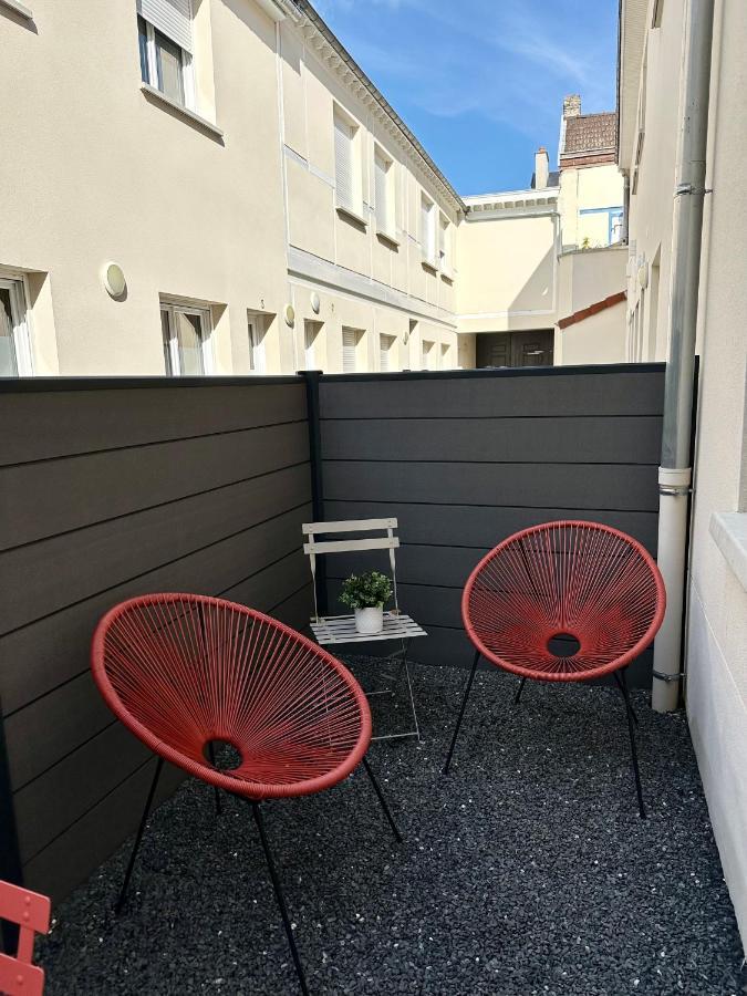 Le Sacre - Centre - Cour Privative - Parking Leilighet Reims Eksteriør bilde